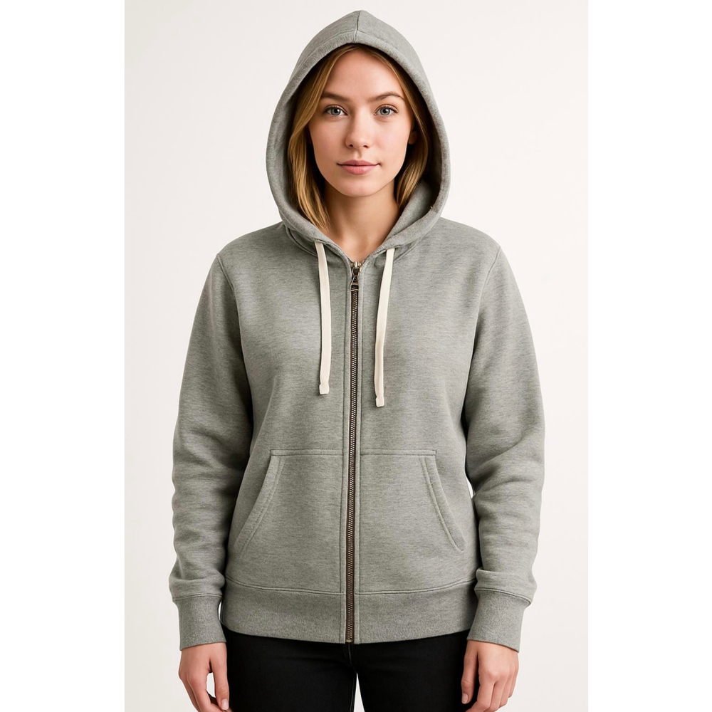 Womens Old Navy Gray Full Zip Hoodie Sweatshirt XL Athleisure Streetwear Gorpcor
